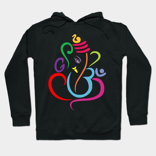 Lord Ganesh Hoodie by FK-UK